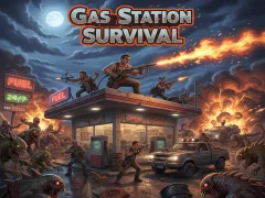 Hra Gas station survival