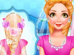 Hra Princess wedding hairstyle
