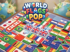 Hra World Flags Pop