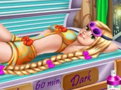 Hra Goldie Princess Tanning