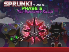Hra Sprunki Phase 5: The Blackened Killer