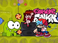 Hra Friday Night Funkin VS Om Nom from Cut The Rope