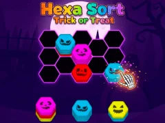 Hra Hexa Sort Trick or Treat