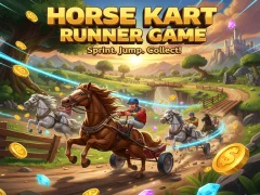 Hra Horse Kart Runner Game