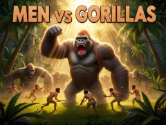 Hra Men Vs Gorillas