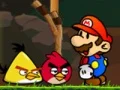 Hra Mario vs Angry Birds