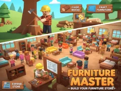 Hra Furniture Master – Build Your Furniture Stor