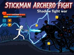 Hra Stickman Archero Fight: Shadow fight war
