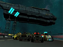 Hra Moon Car Stunt
