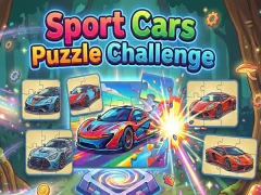 Hra Sport Cars Puzzle Challenge