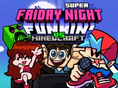 Hra Super Friday Night Funkin Vs Minecraft