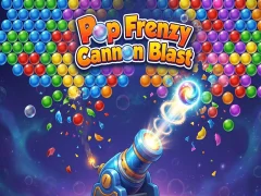Hra Pop Frenzy Cannon Blast