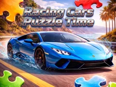 Hra Racing Cars Puzzle Time