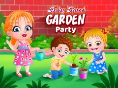 Hra Baby Hazel. Garden party