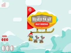 Hra FlappyCat Crazy Christmas