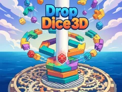 Hra Drop Dice 3D