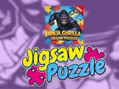 Hra Ninja Gorilla Jigsaw Puzzles