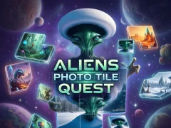 Hra Aliens Photo Tile Quest