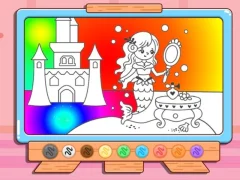 Hra Coloring Book: Mermaid Makeup