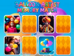 Hra Balloon Artist Memory Match