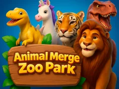 Hra Animal Merge Zoo Park
