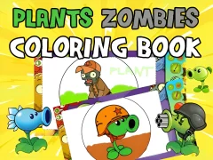 Hra Plants vs Zombies Coloring
