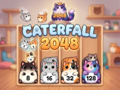 Hra Caterfall 2048