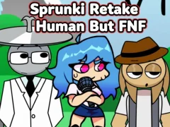 Hra Sprunki Retake Human But FNF