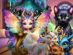 Hra Mysterious Familiars Enchanted Bestiary