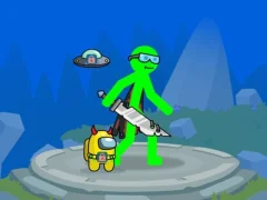 Hra Stickman Mega Boss Battles!