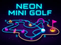 Hra Neon Mini Golf