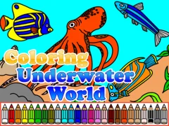 Hra Coloring Underwater World