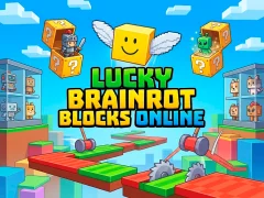 Hra Lucky Brainrot Blocks Online