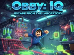 Hra Obby: IQ Escape from the Laboratory