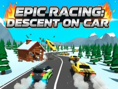 Hra Epic Racing: Descent on Car
