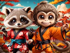 Hra Kung-Fu Little Animals