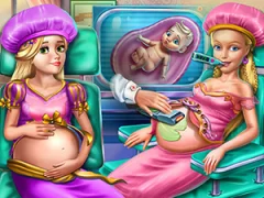 Hra Goldie Princesses Pregnant Check up