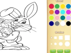 Hra Easter Bunny Coloring Book for Kids