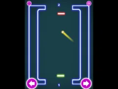Hra Pong Neon