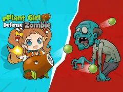 Hra Plant Girl Defense Zombie