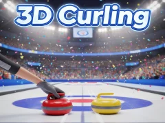 Hra 3D Curling