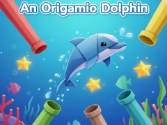 Hra An origami dolphin