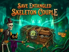 Hra Save Entangled Skeleton Couple