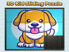 Hra 3D Kid Sliding Puzzle