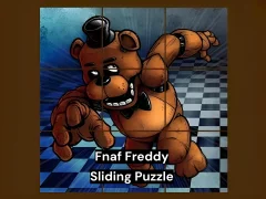 Hra Fnaf Freddy Sliding Puzzle