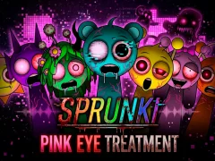Hra Sprunki: Pink Eye Treatment