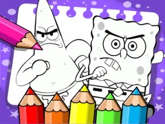 Hra Sponge Bob Coloring Book
