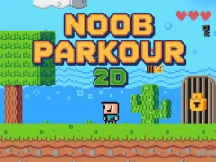 Hra Noob Parkour 2D