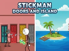 Hra Stickman Doors and Island