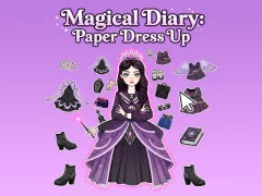 Hra Magical Diary: Paper Dress Up